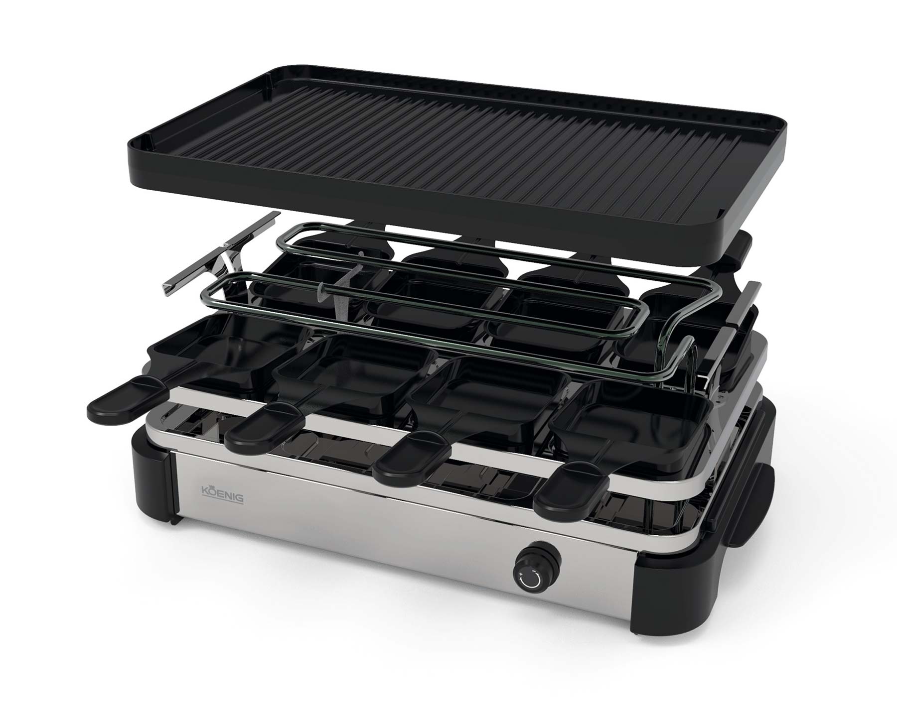 koenig-gourmet-raclette-grill-pro-8-personen image 4