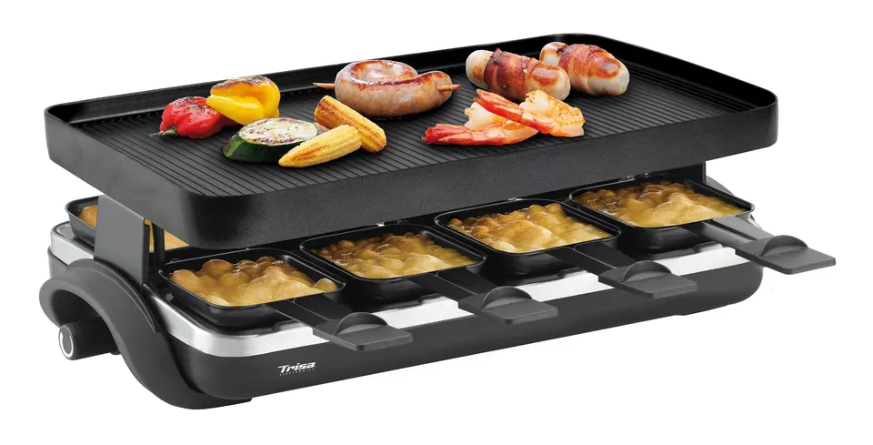 trisa-supreme-8-raclette-grill-8-personen-1500w-guss image 1