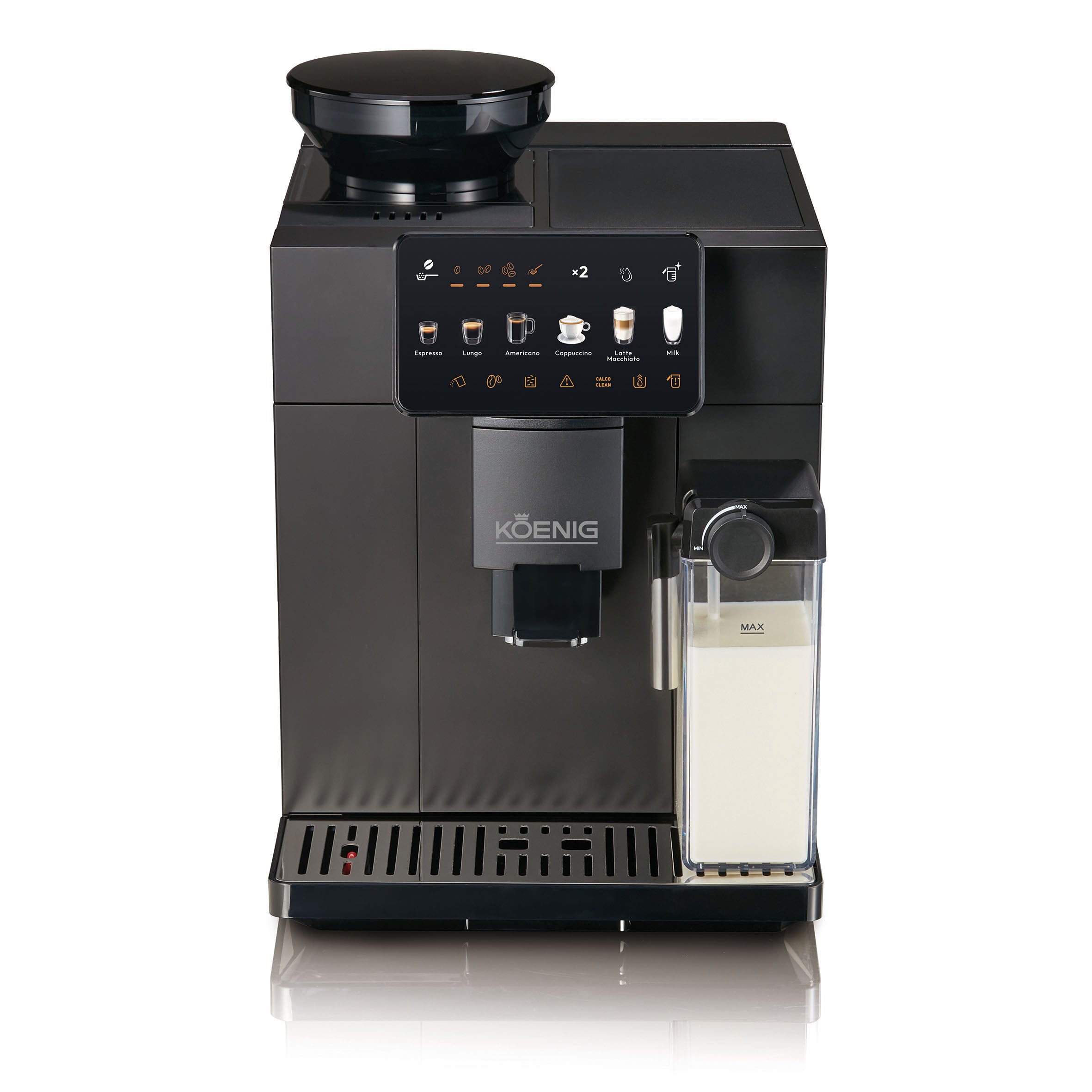 koenig-finessa-touch-plus-kaffeevollautomat-mit-milchtank image 2