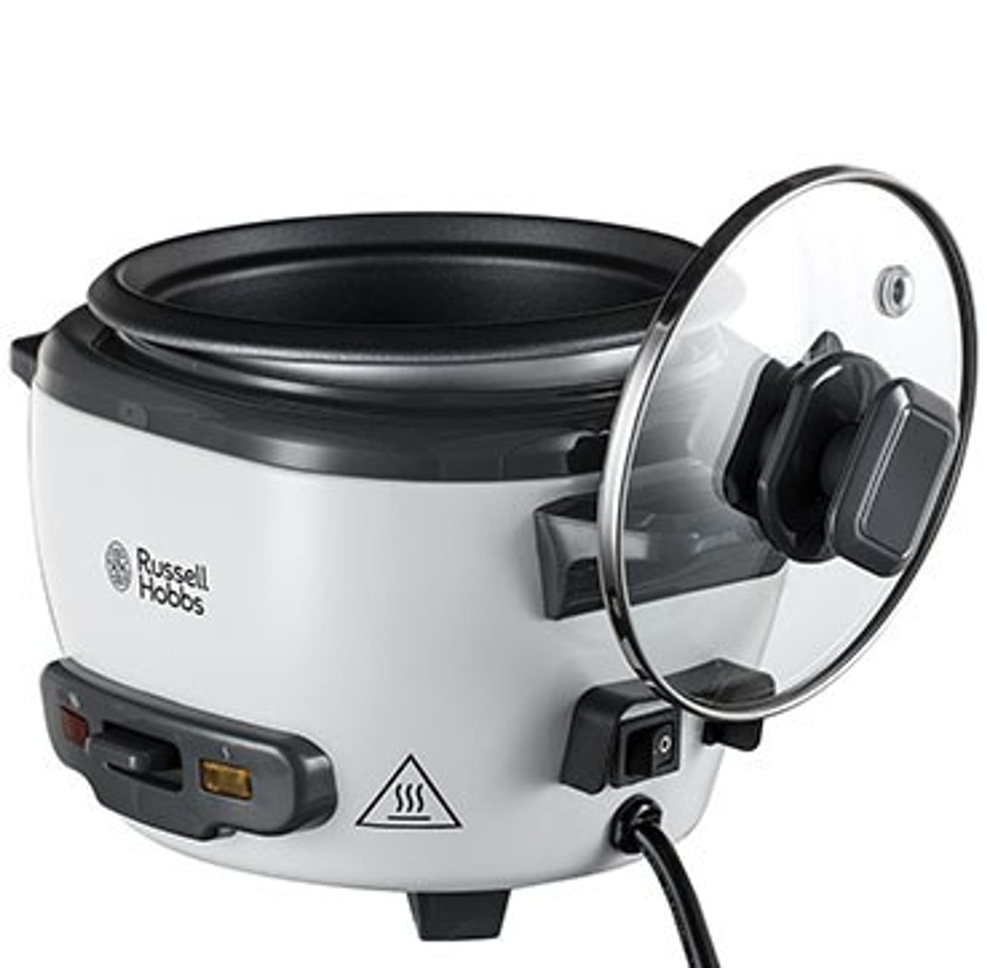 russell-hobbs-cook-home-reiskocher-0-4l-mini-mit-dampfgarer image 2