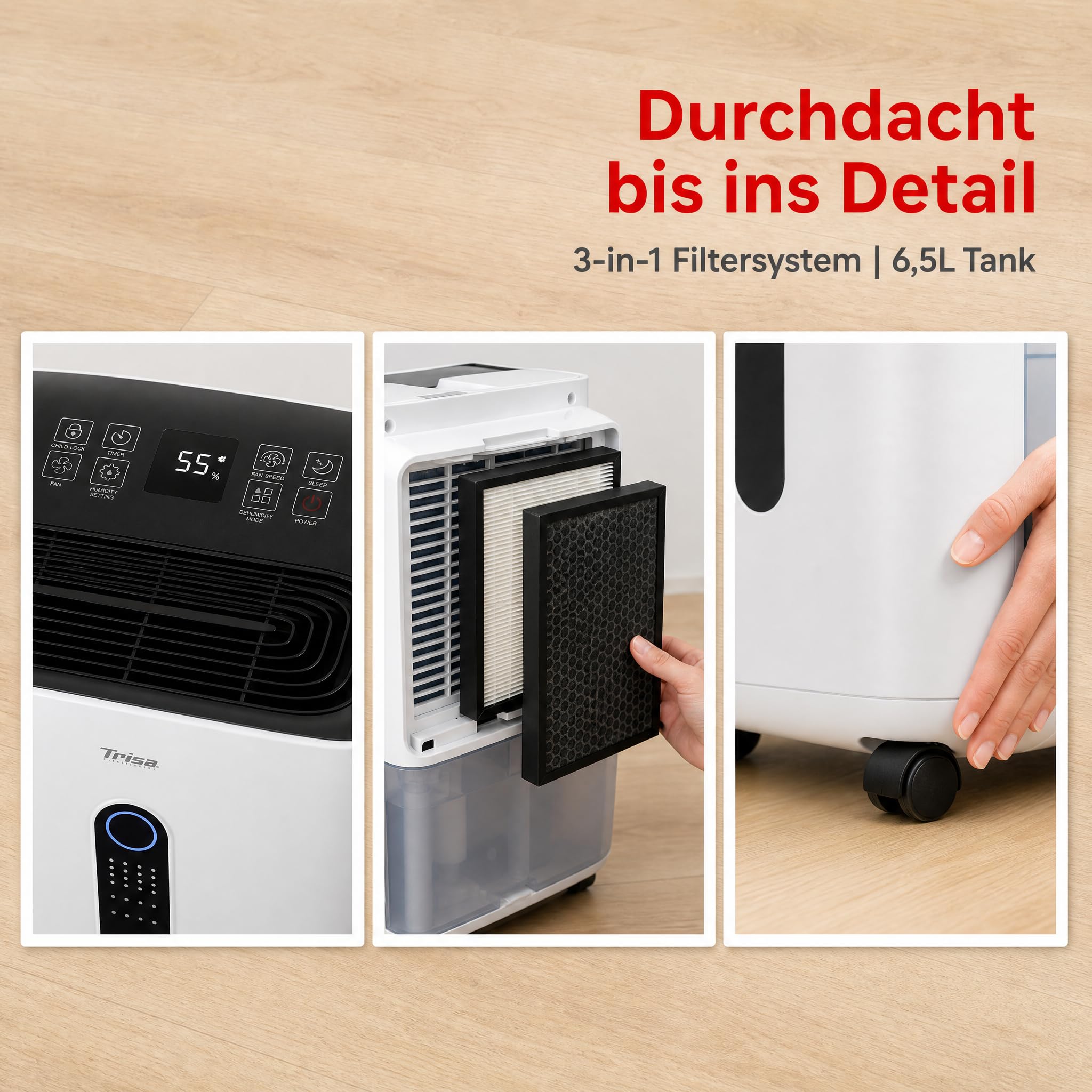 trisa-dry-mate-pro-luftentfeuchter-20l-tag-app-hepa image 8