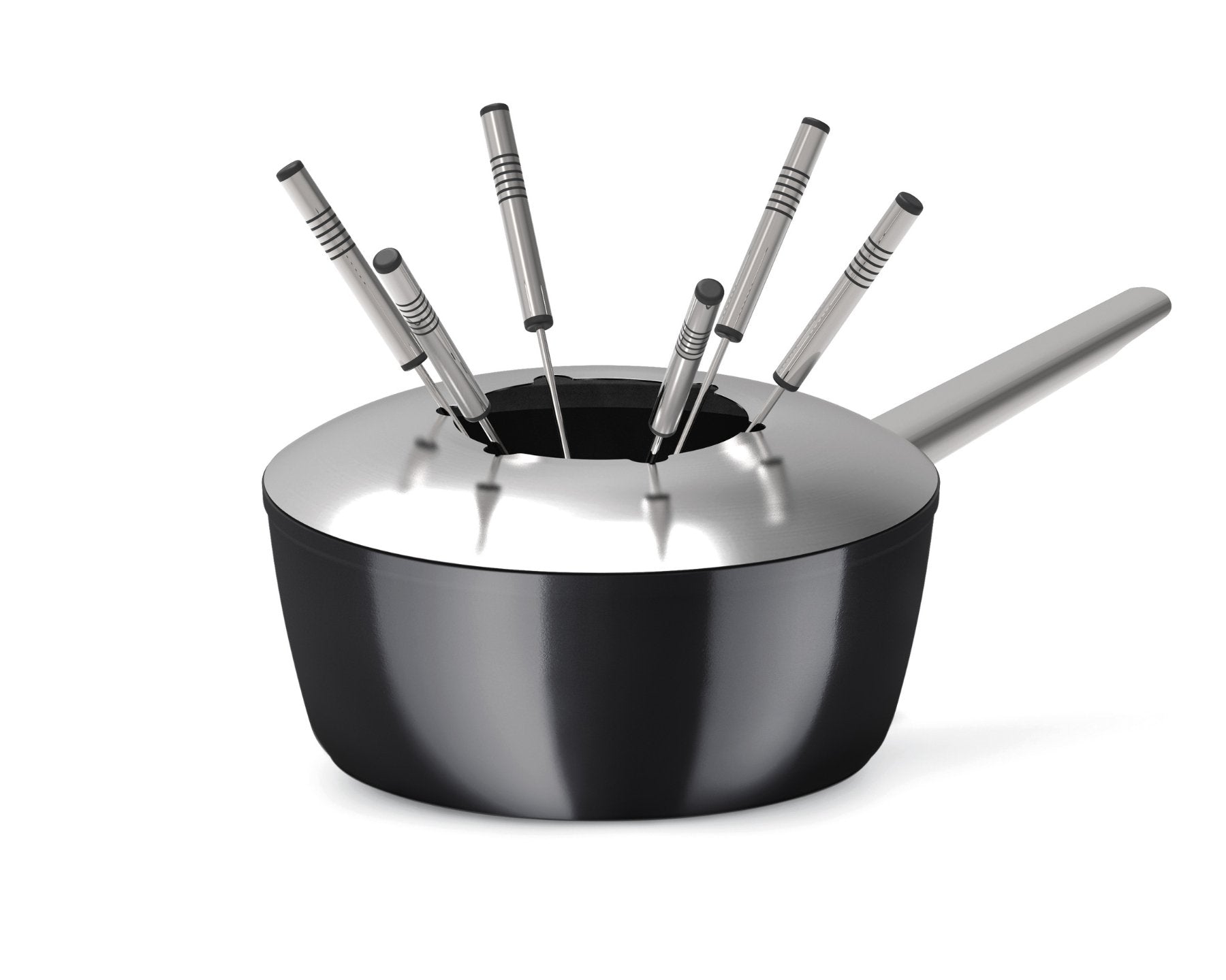 koenig-one-for-all-fondue-topf-23-cm-induktion-mit-6-gabeln image 3