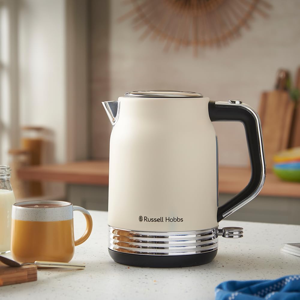 russell-hobbs-hanley-retro-wasserkocher-1-7-l-creme-wei-edelstahl image 2