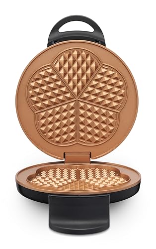 trisa-retro-waffles-waffeleisen-herz-1000w-schwarz image 4