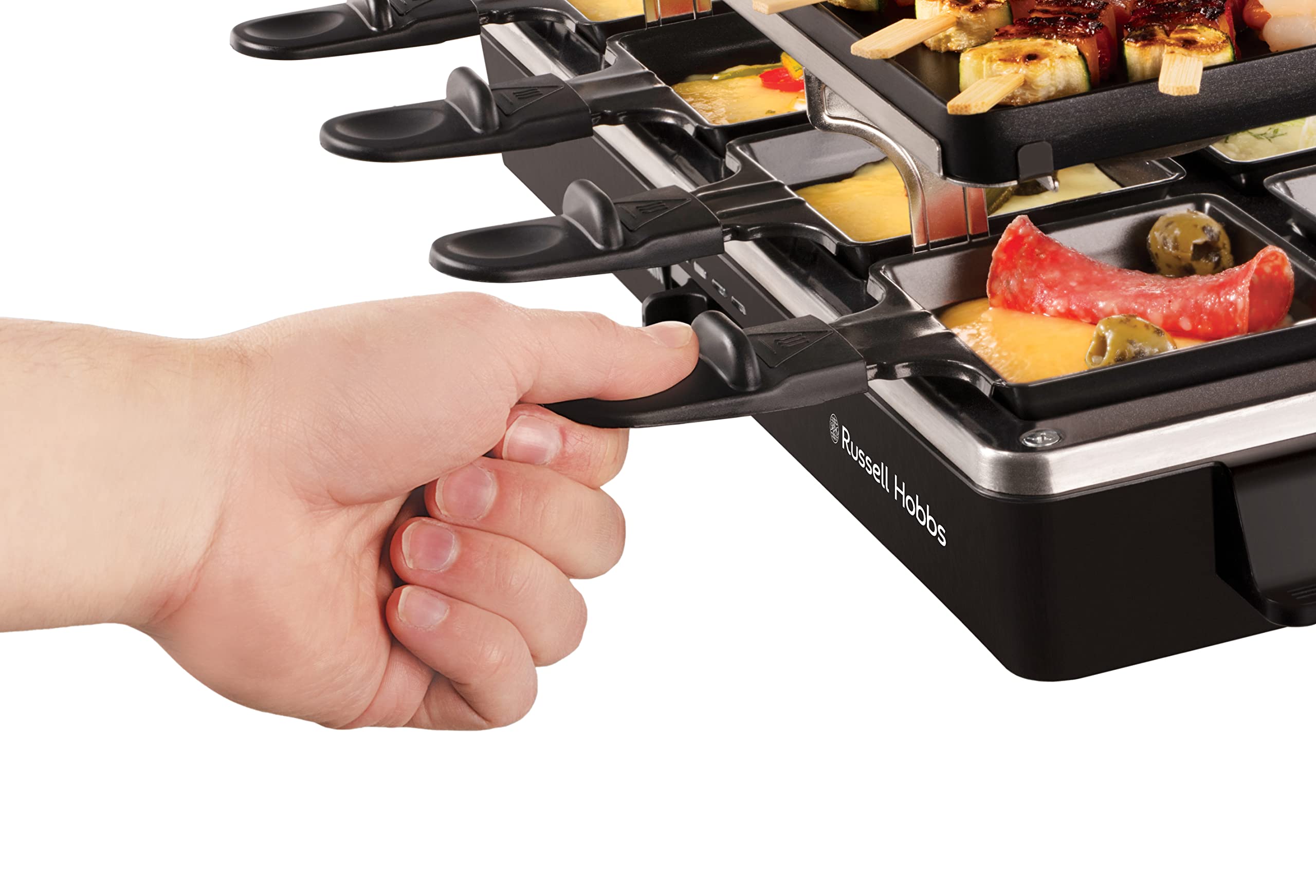 russell-hobbs-cook-home-raclette-grill-8-personen-naturstein image 3