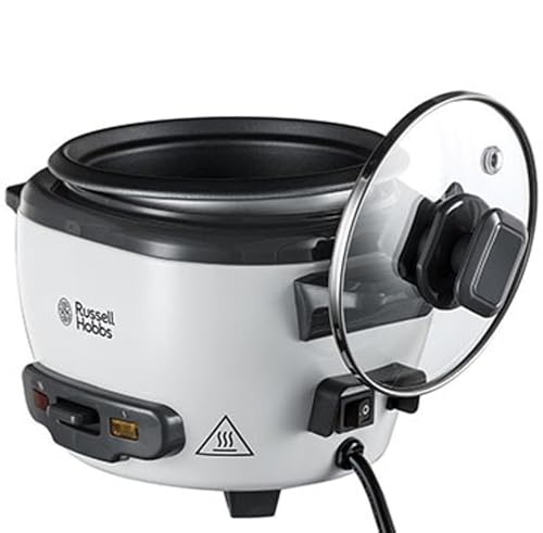 russell-hobbs-cook-home-reiskocher-0-4l-mini-mit-dampfgarer image 7