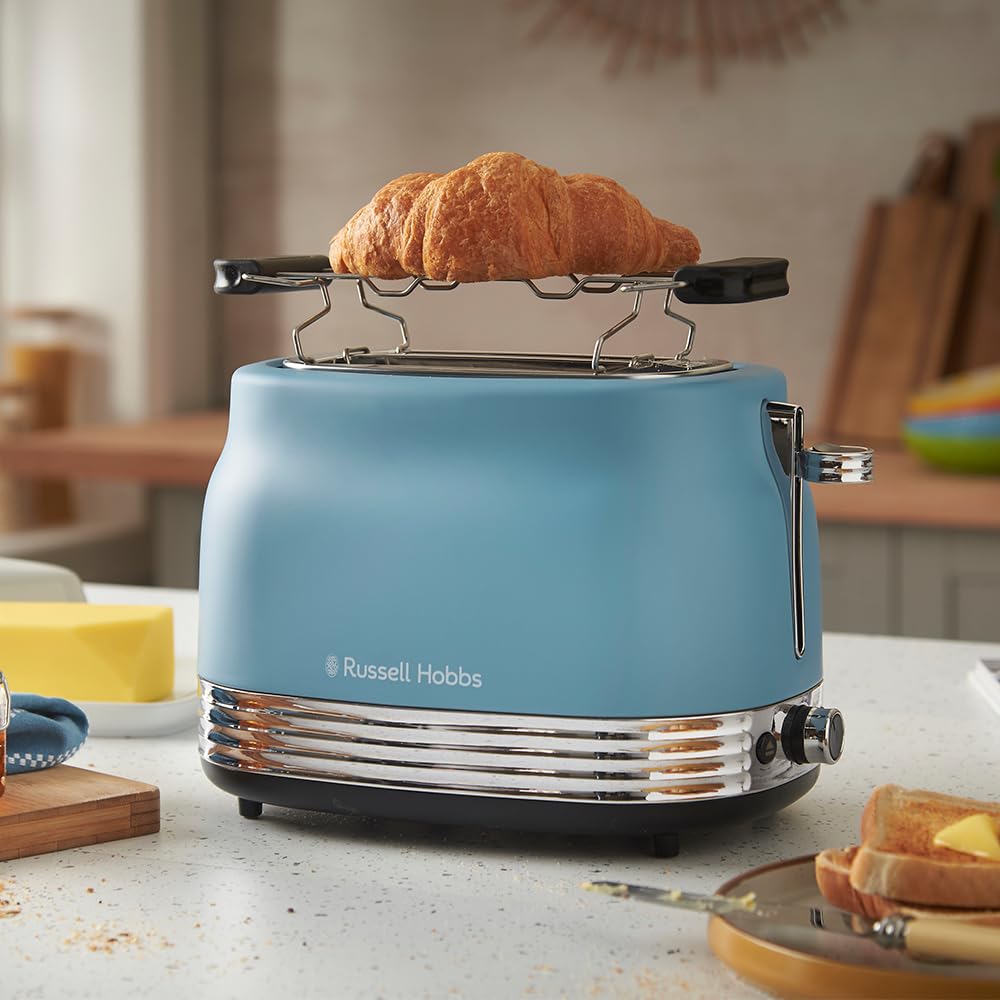 russell-hobbs-hanley-toaster-blau-2-scheiben-edelstahl-retro image 7