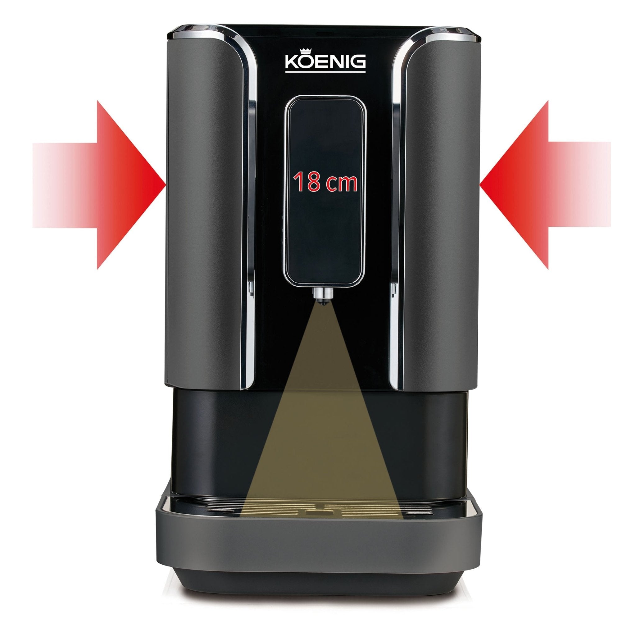 koenig-finessa-arte-kaffeevollautomat-espresso-lungo-18-cm image 3