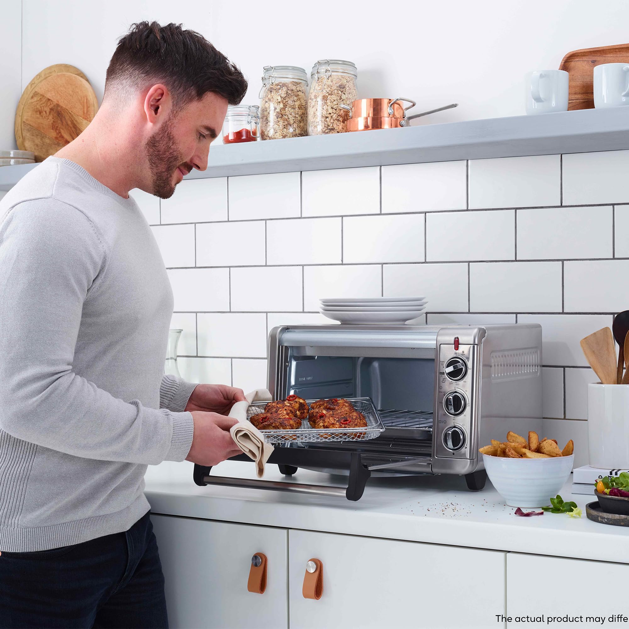 russell-hobbs-satisfry-mini-backofen-airfryer-20-l-edelstahl-neu image 5