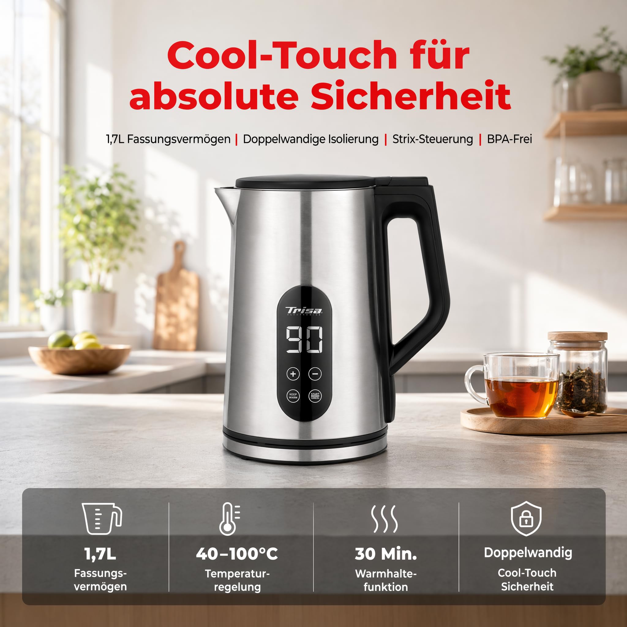 trisa-compact-boil-digital-wasserkocher-1-7l-edelstahl-silber image 3