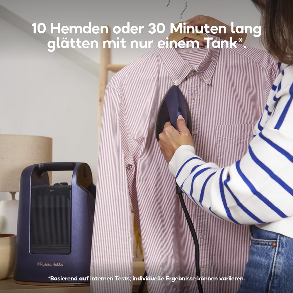 russell-hobbs-steam-genie-dampfgl-tter-2-in-1-blau-750-ml image 3
