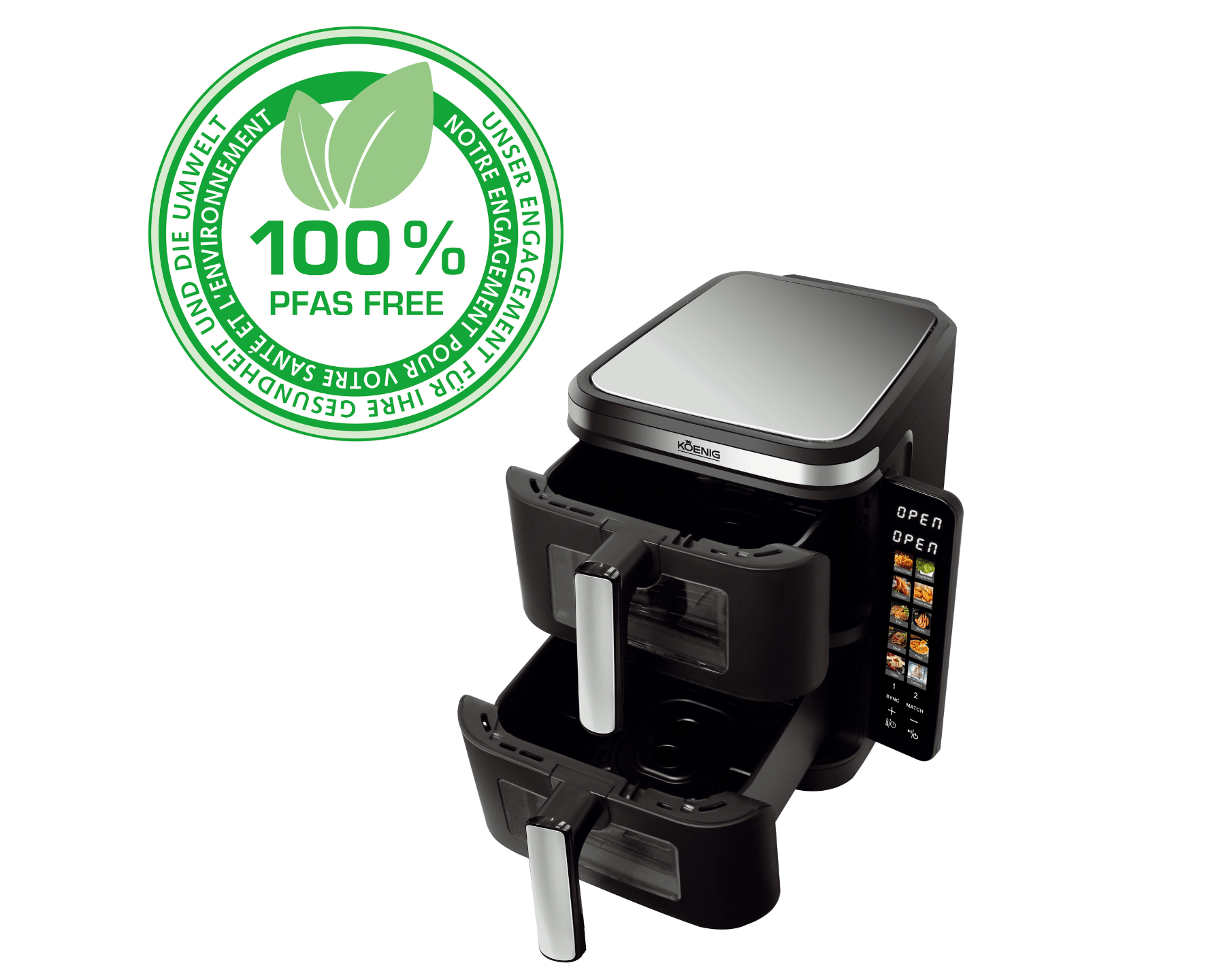 koenig-quick-pure-vertical-doppel-heissluftfritteuse-11-l image 3