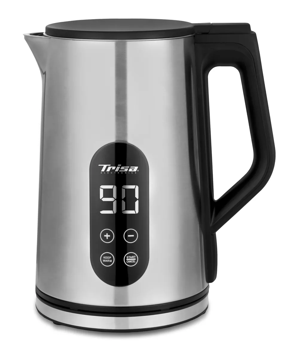 trisa-compact-boil-digital-wasserkocher-1-7l-edelstahl-silber image 1