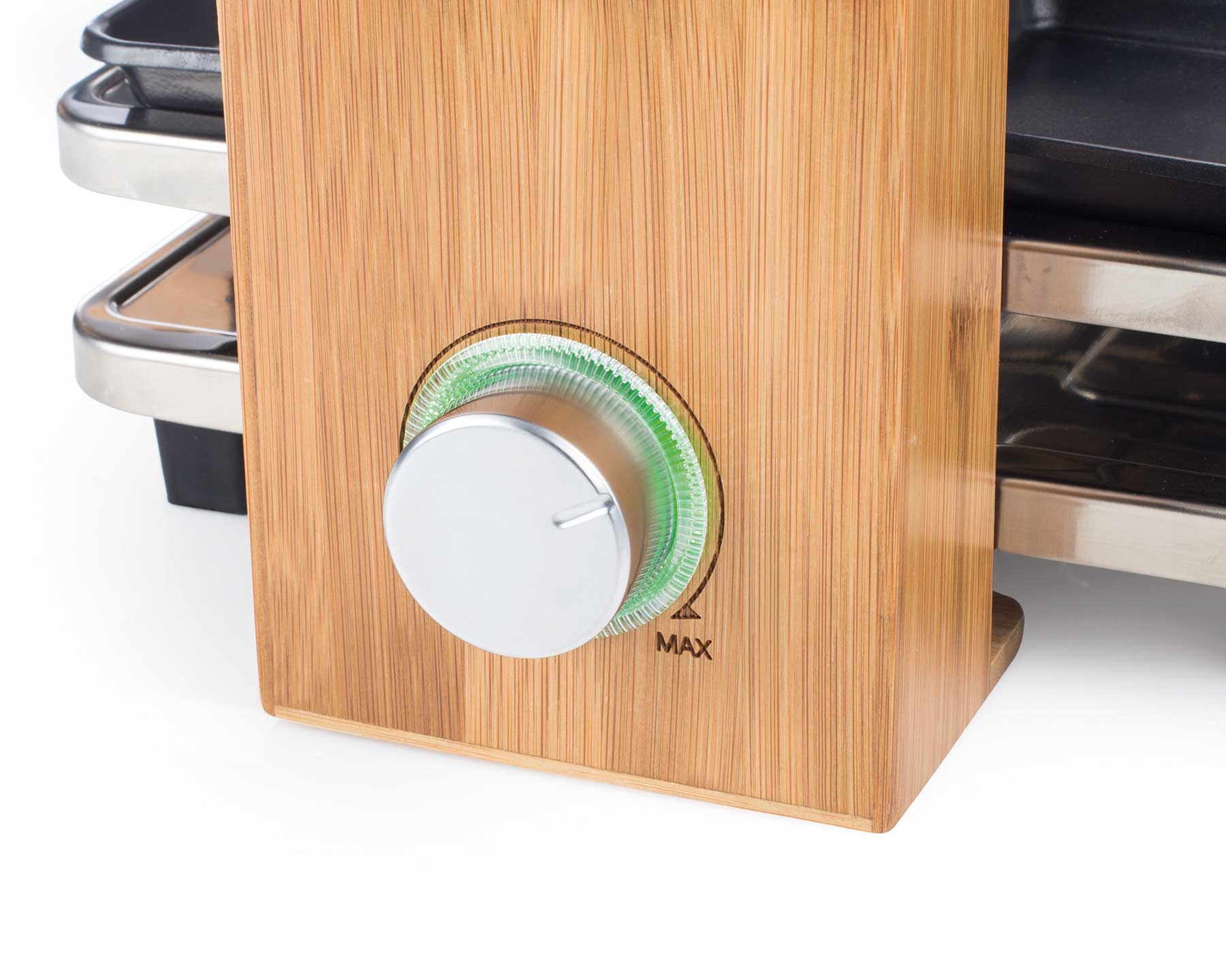 koenig-bamboo-raclette-grill-4-personen-700-watt image 4