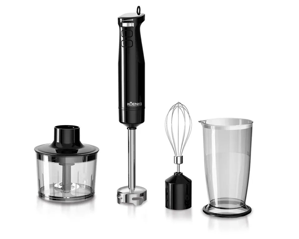 koenig-black-line-stabmixer-set-500-watt-4-teilig image 1