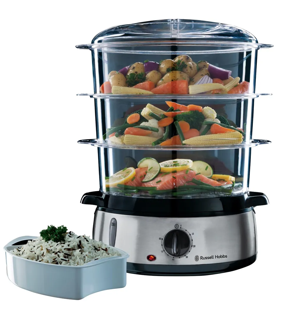 russell-hobbs-cook-home-dampfgarer-9l-800w-mit-timer image 1