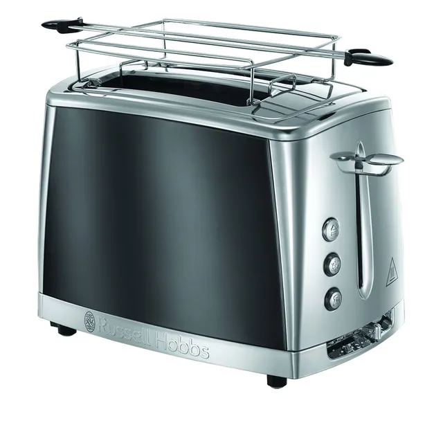 russell-hobbs-luna-toaster-2-scheiben-edelstahl-grau-1550-w image 1