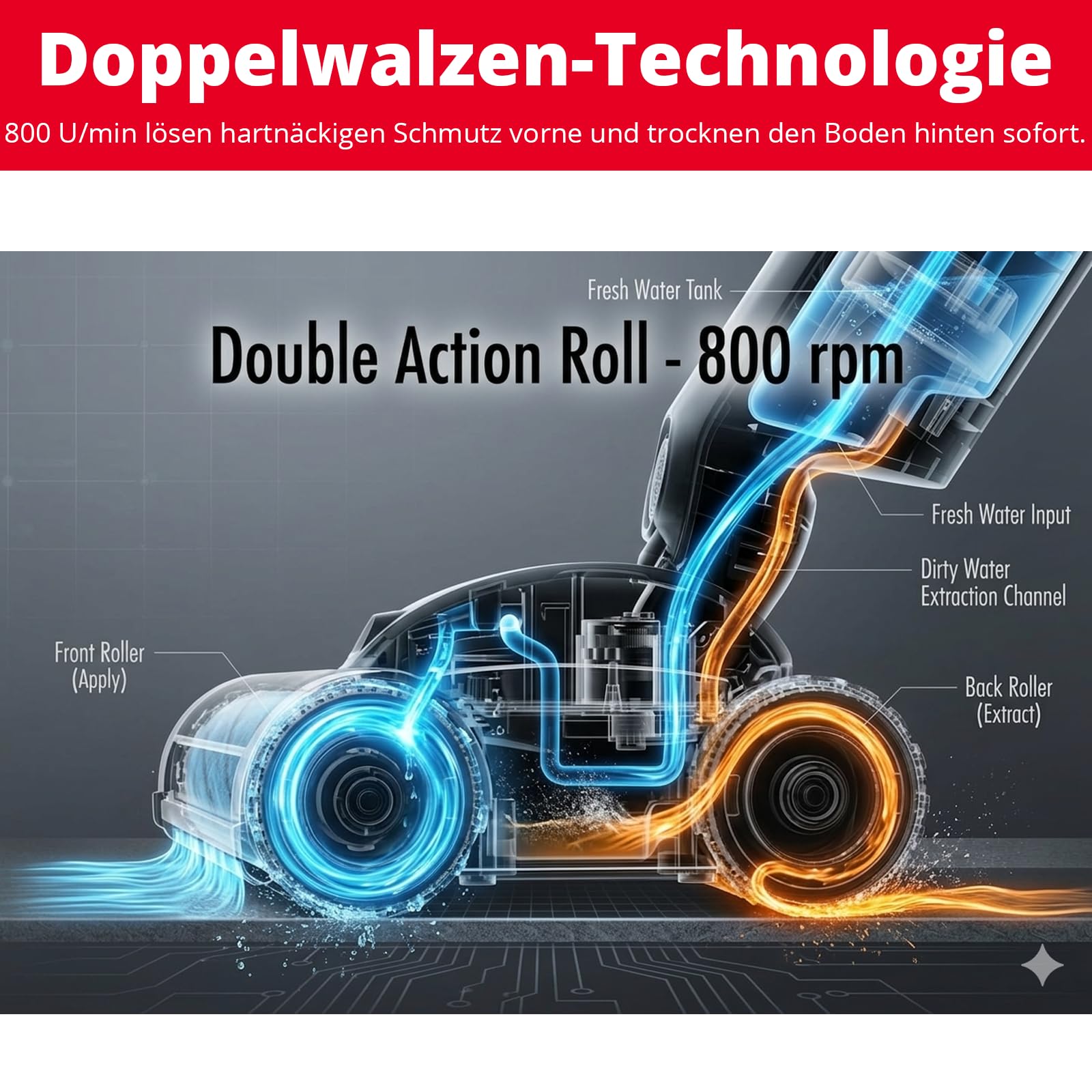 trisa-wet-clean-elektrischer-bodenwischer-akku-nasswischer-wei image 3
