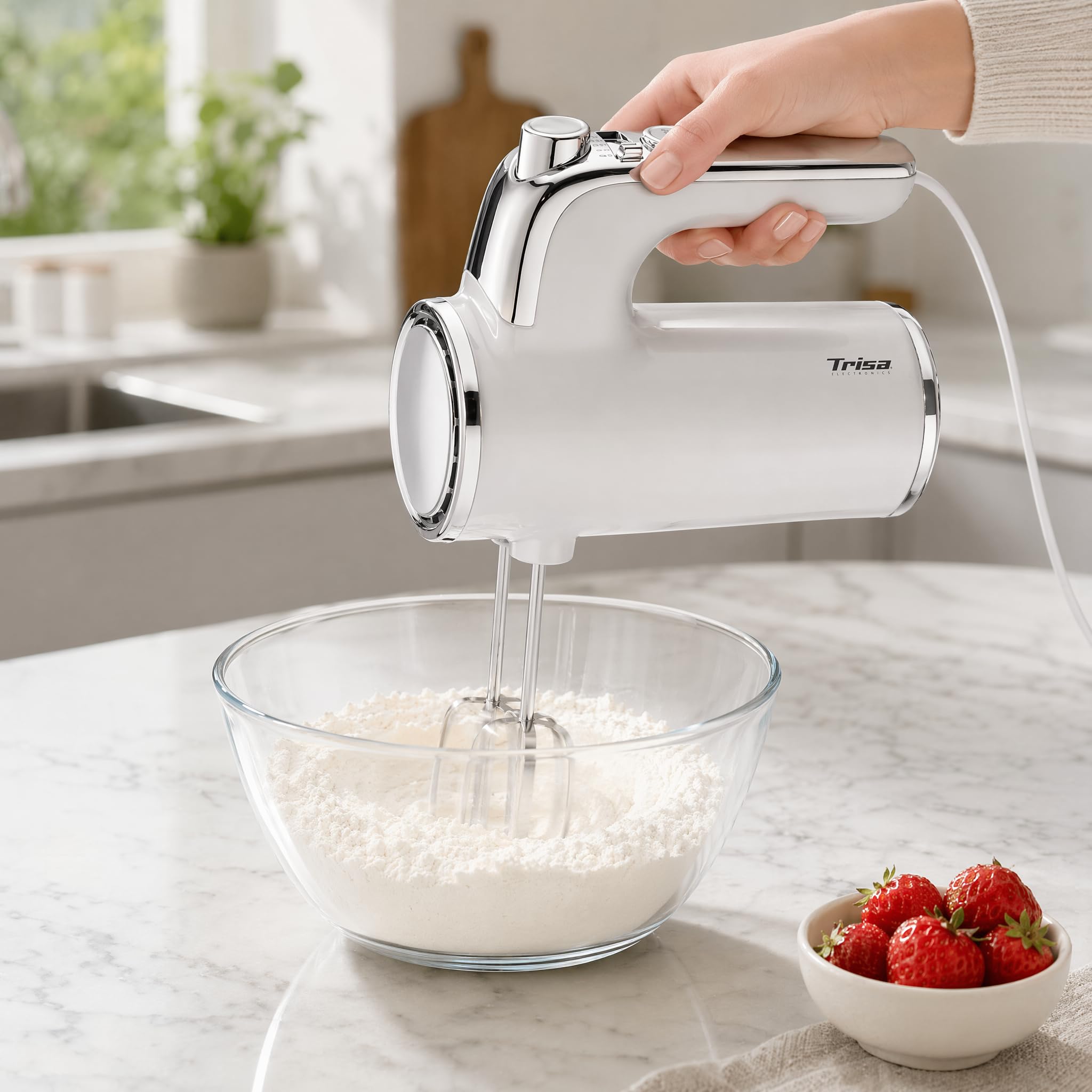 trisa-diners-edition-handmixer-400w-wei-retro image 2