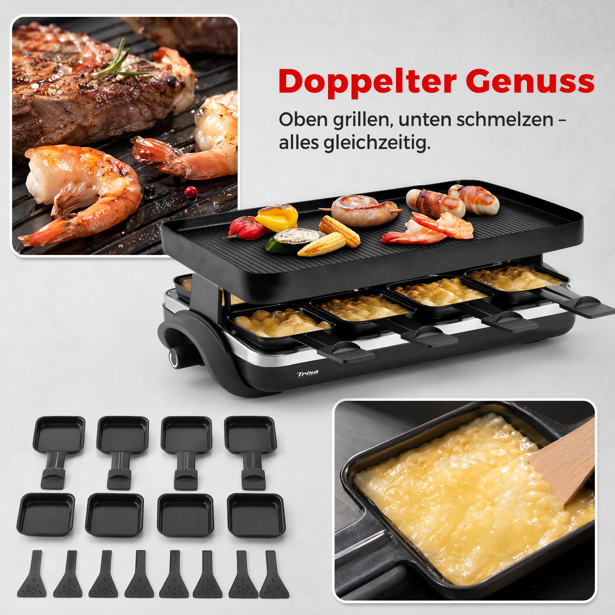 trisa-supreme-8-raclette-grill-8-personen-1500w-guss image 6