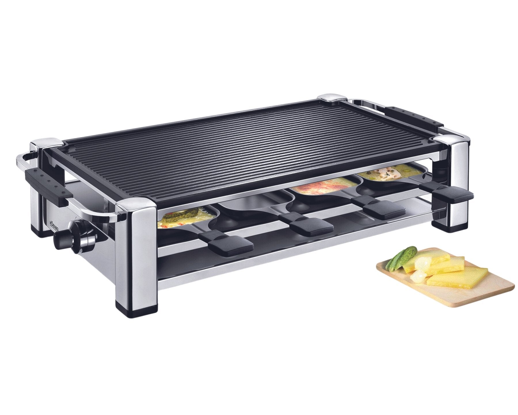 koenig-gourmet-raclette-grill-8-personen-1500-w-guss image 1