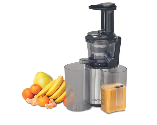 koenig-steel-line-slow-juicer-pro-entsafter-edelstahl image 1