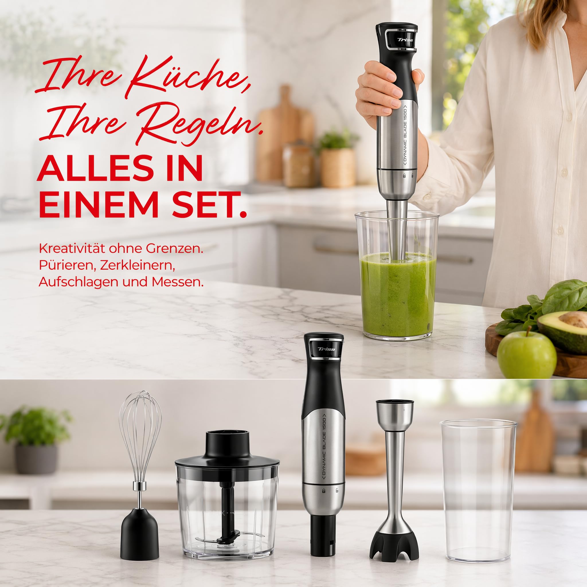 trisa-dynamic-blade-stabmixer-set-1500w-4-in-1-edelstahl image 6