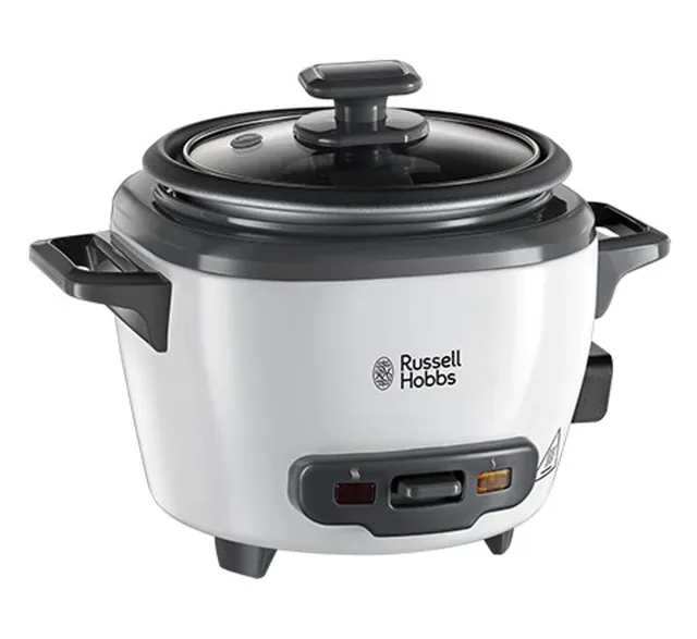 russell-hobbs-cook-home-reiskocher-0-4l-mini-mit-dampfgarer image 1