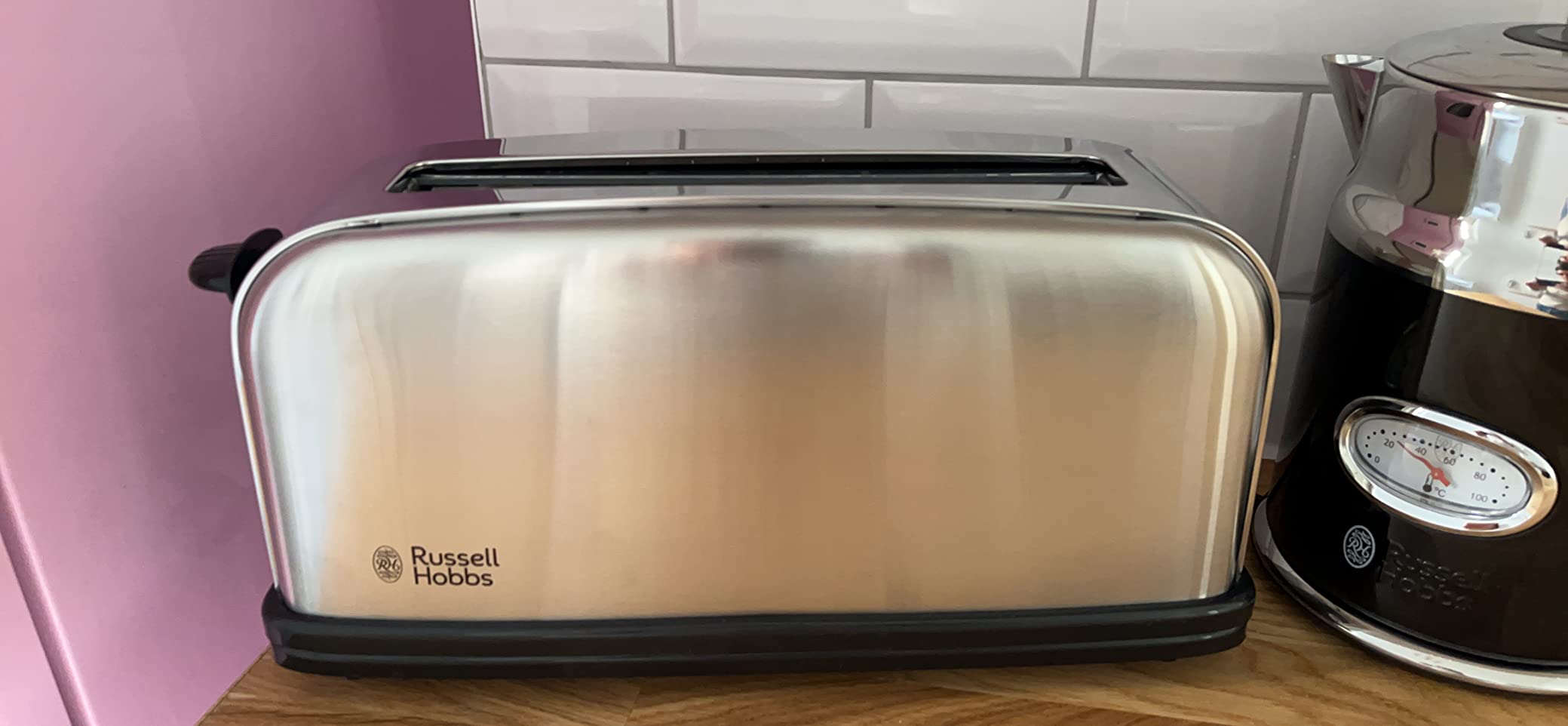 Toast passt längs