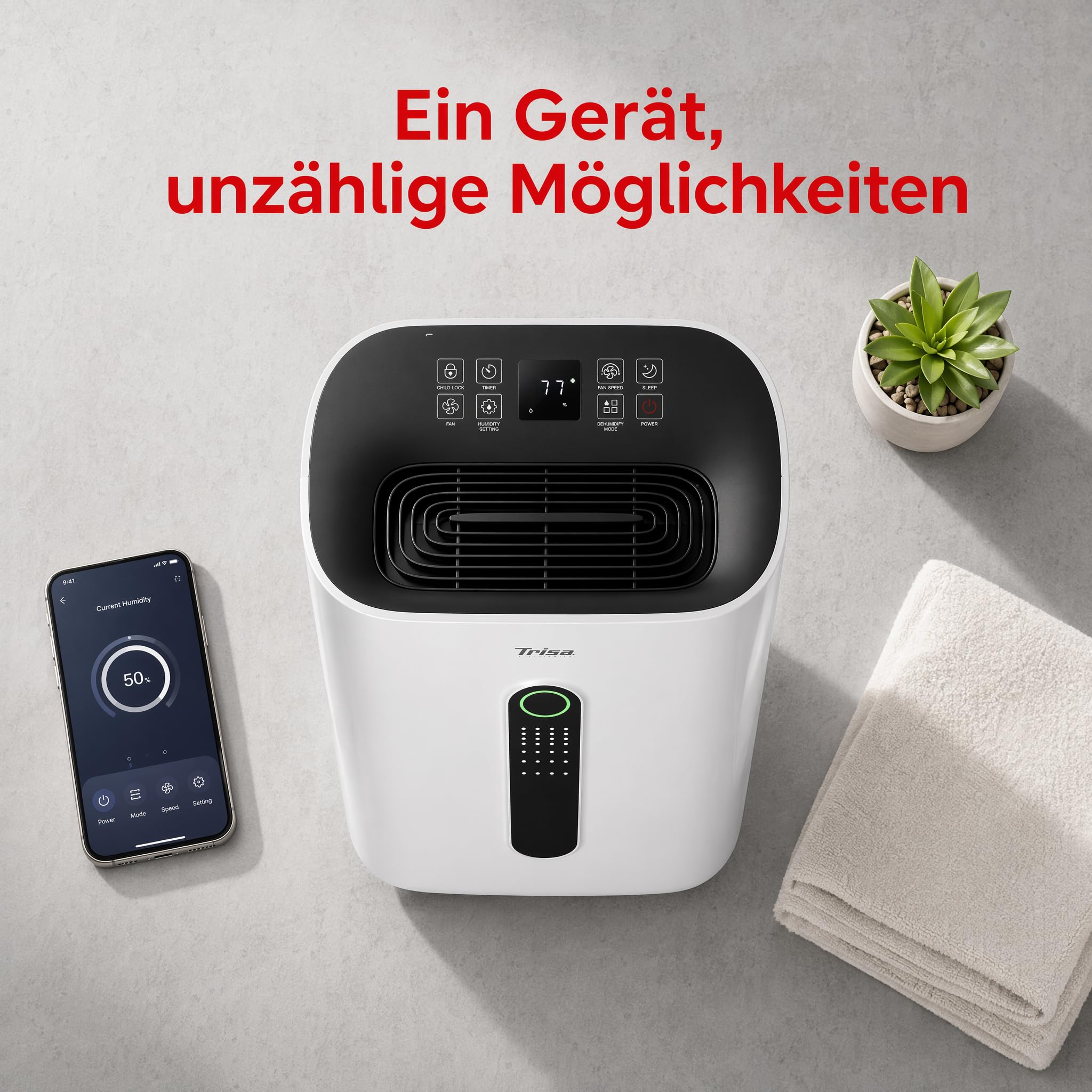 trisa-dry-mate-pro-luftentfeuchter-20l-tag-app-hepa image 4