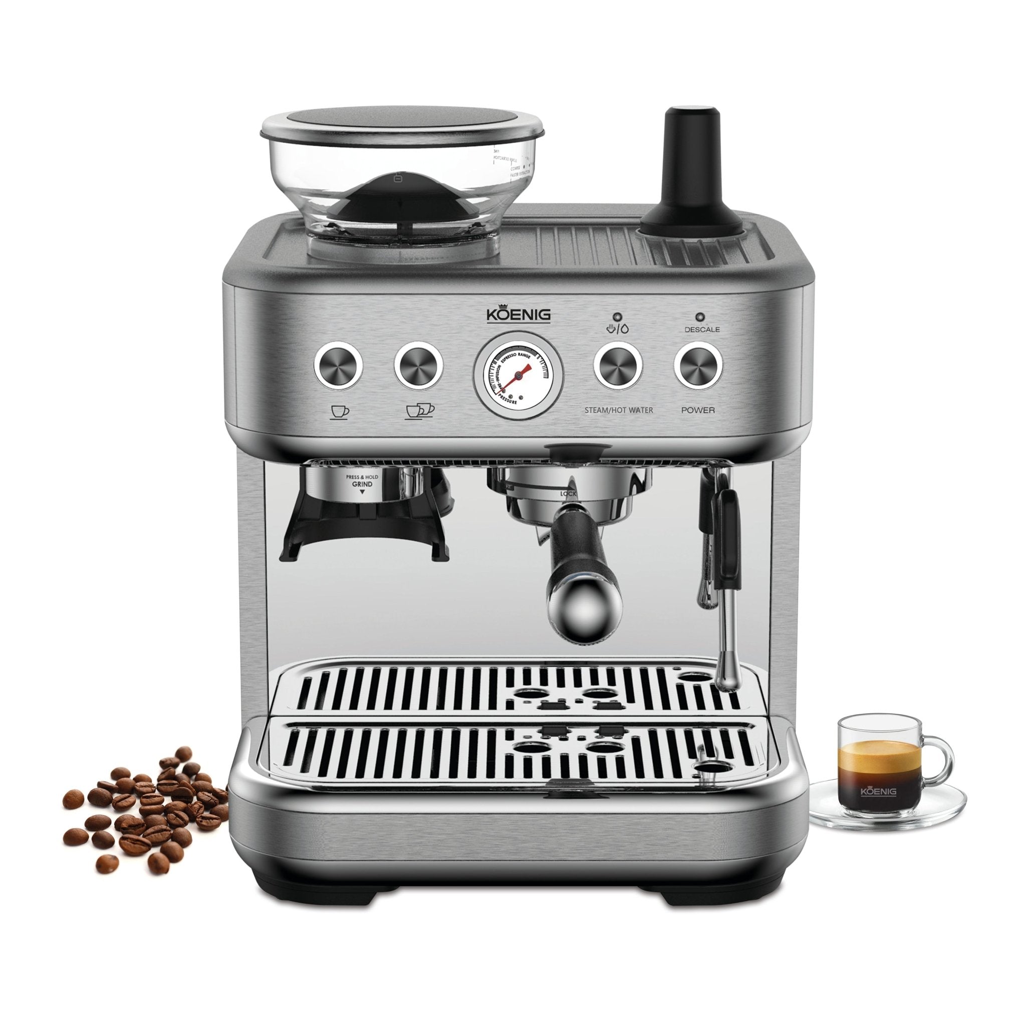 koenig-finessa-baressa-espressomaschine-mit-mahlwerk-15-bar image 3