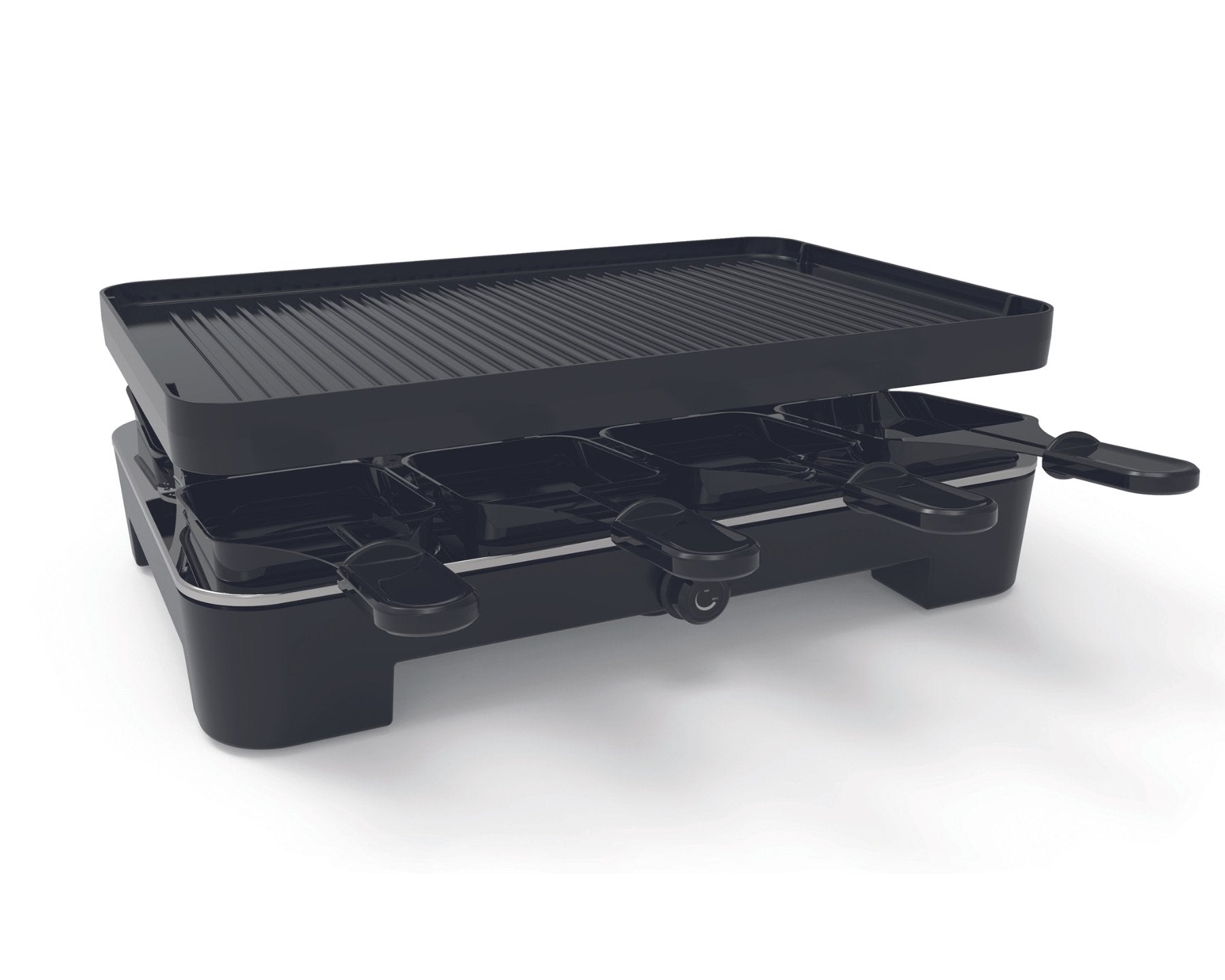 koenig-piano-noir-black-raclette-grill-8-personen image 2
