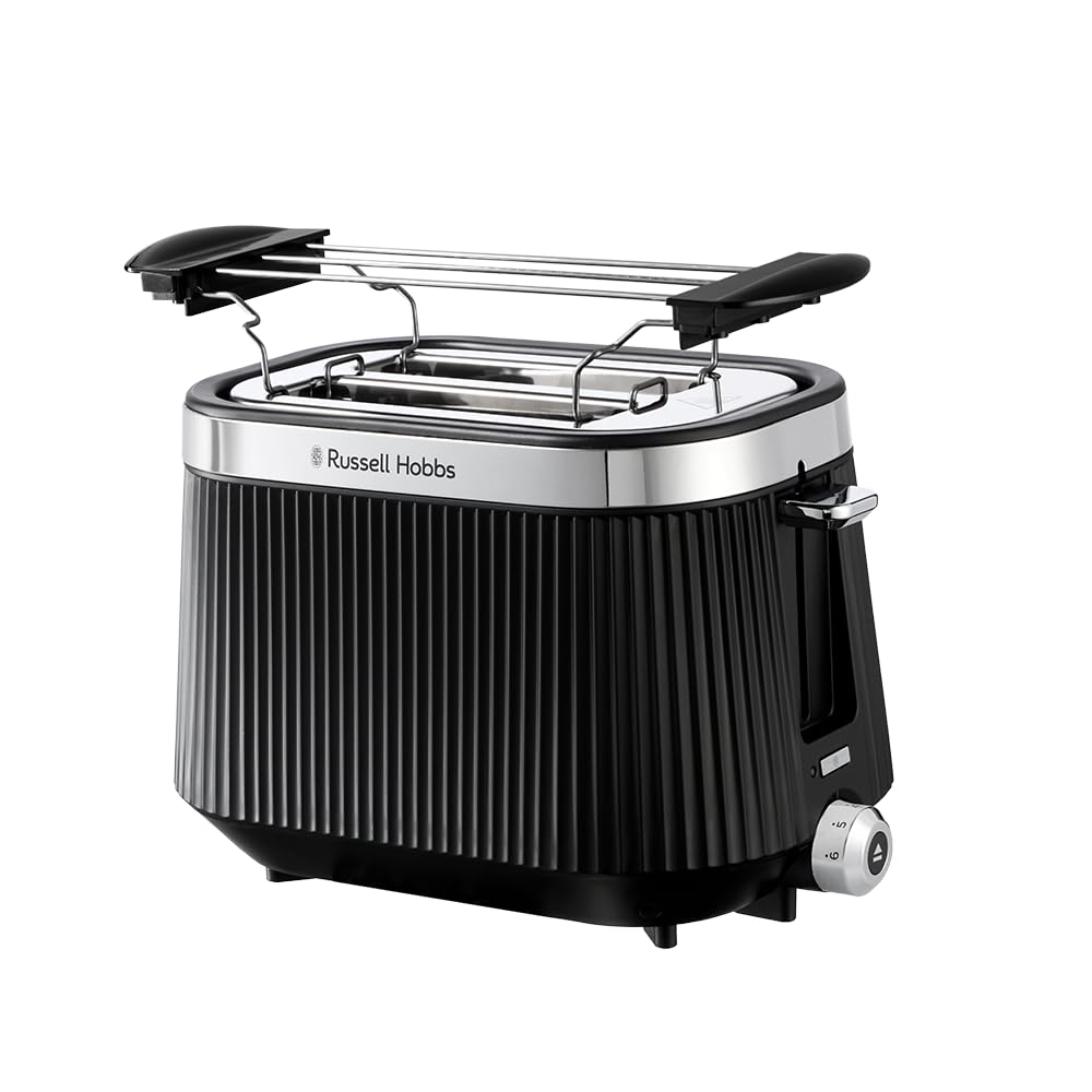 russell-hobbs-bront-toaster-2-scheiben-schwarz-matt-6-stufen image 1