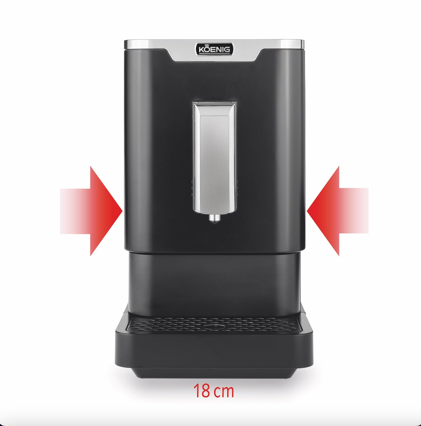 koenig-finessa-black-star-kaffeevollautomat-schwarz-kompakt image 4