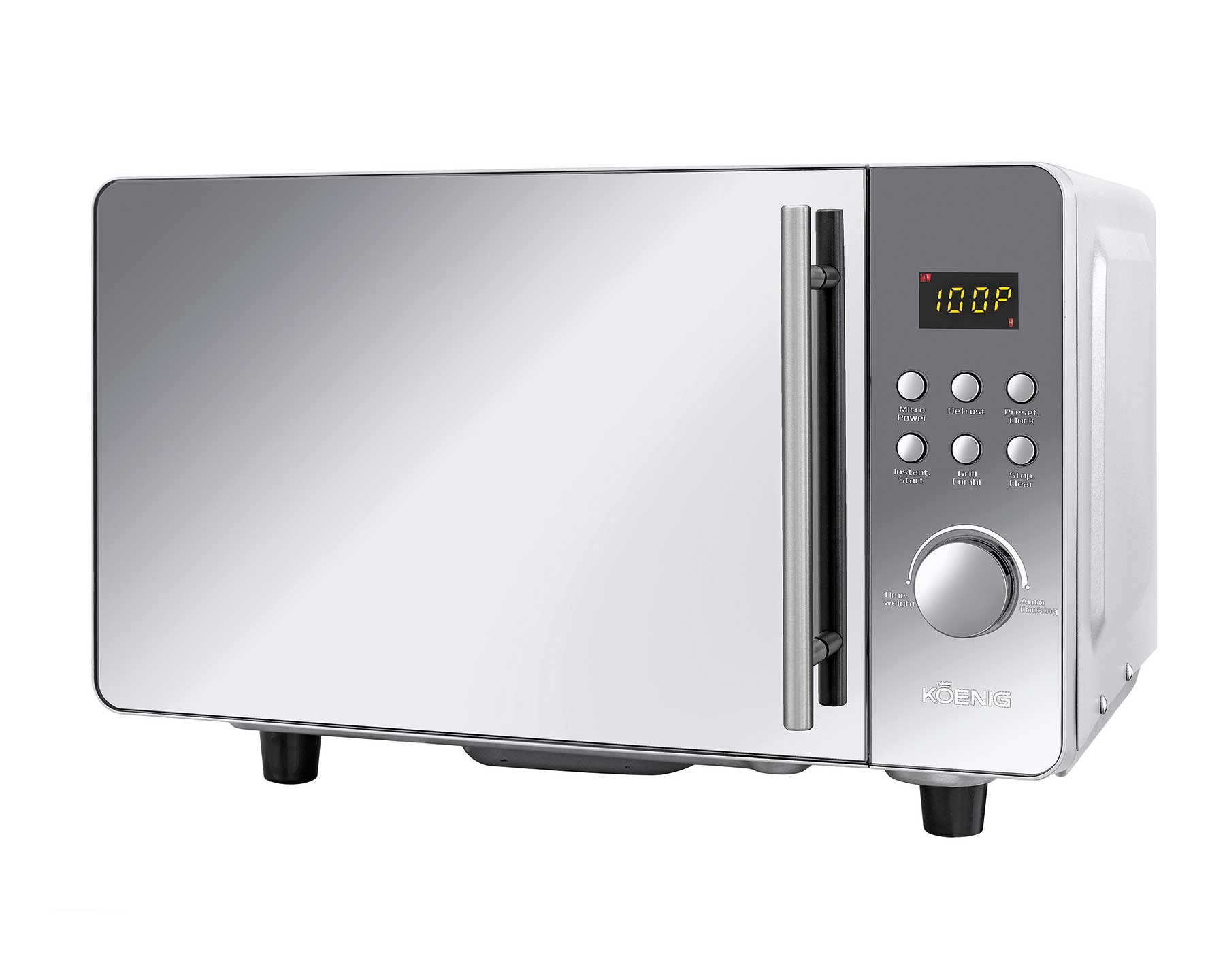 koenig-elegance-rotary-wave-mikrowelle-mit-grill-20-liter image 2