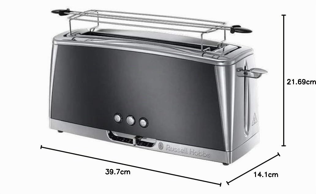 russell-hobbs-luna-23251-56-toaster-grau-langschlitz image 5