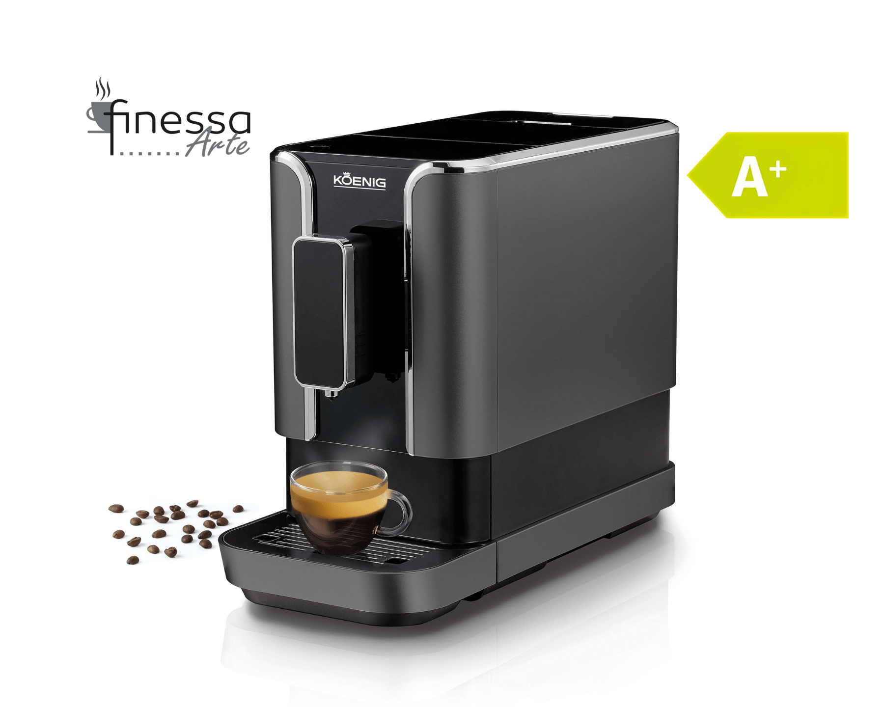 koenig-finessa-arte-kaffeevollautomat-schmal-18-cm-a image 1