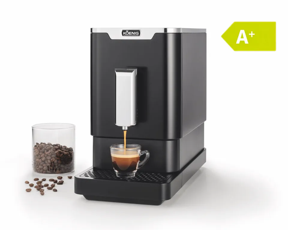 koenig-finessa-black-star-kaffeevollautomat-schwarz-kompakt image 1