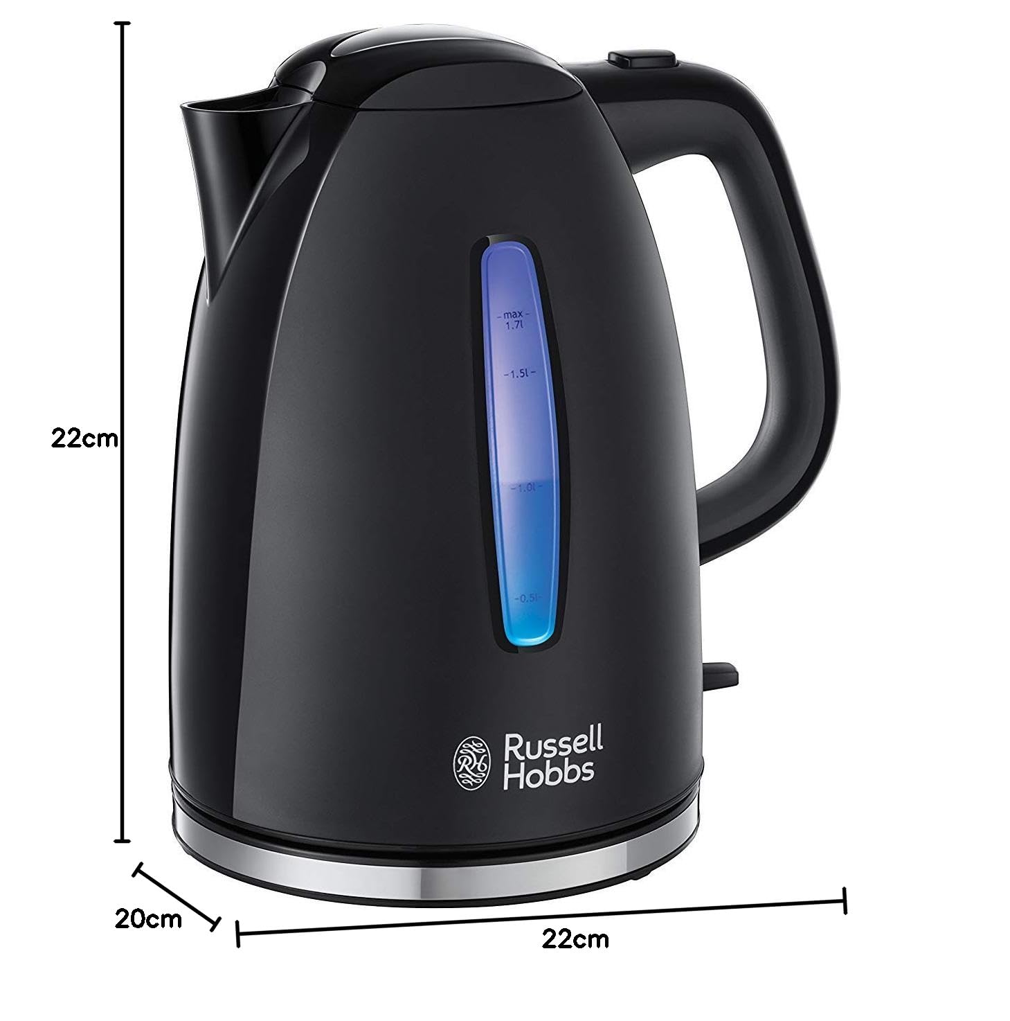 russell-hobbs-textures-plus-wasserkocher-1-7-l-schwarz-led image 6
