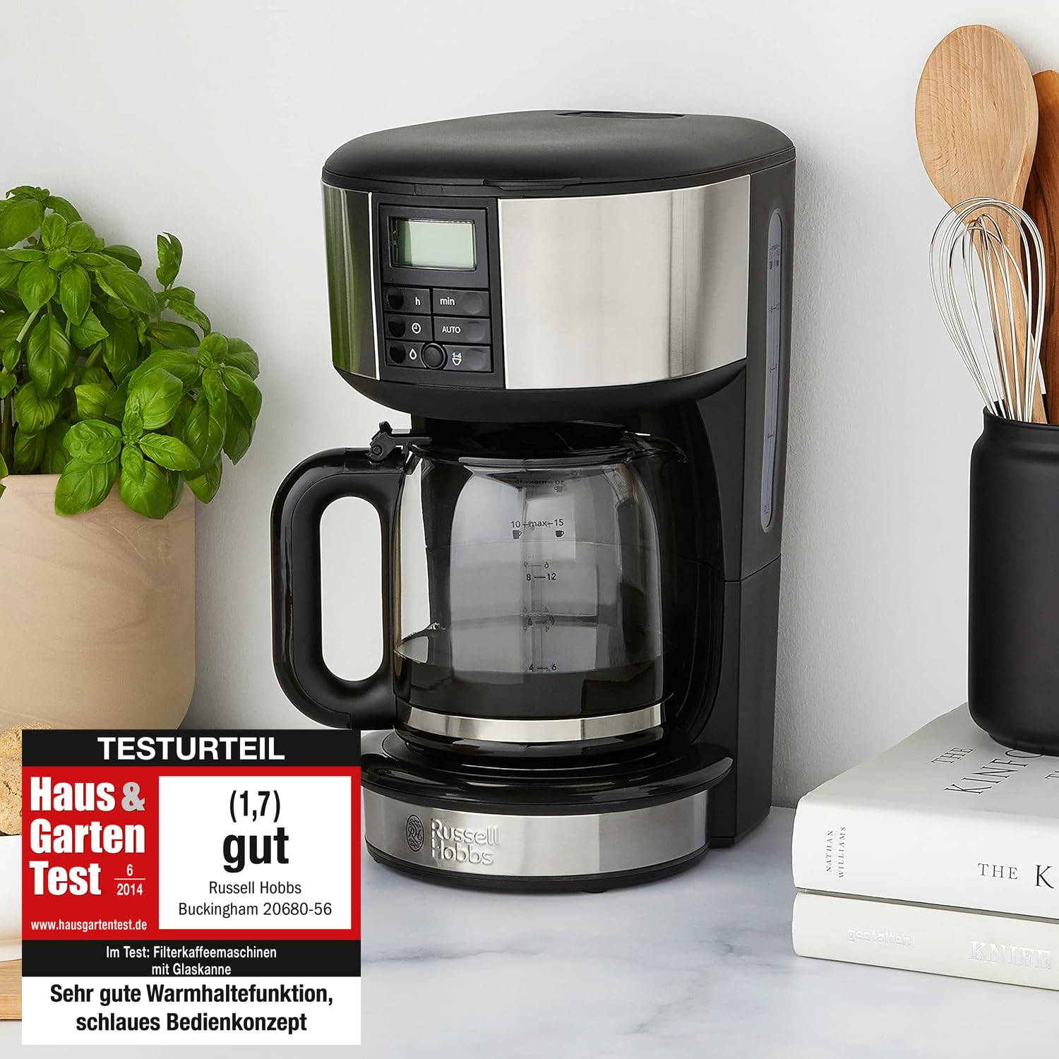 russell-hobbs-buckingham-filterkaffeemaschine-1-25-l-10-tassen image 2