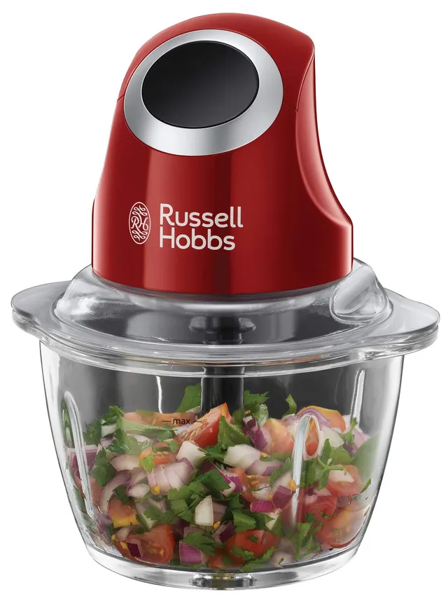 russell-hobbs-desire-mini-zerkleinerer-500-ml-rot-glas image 1