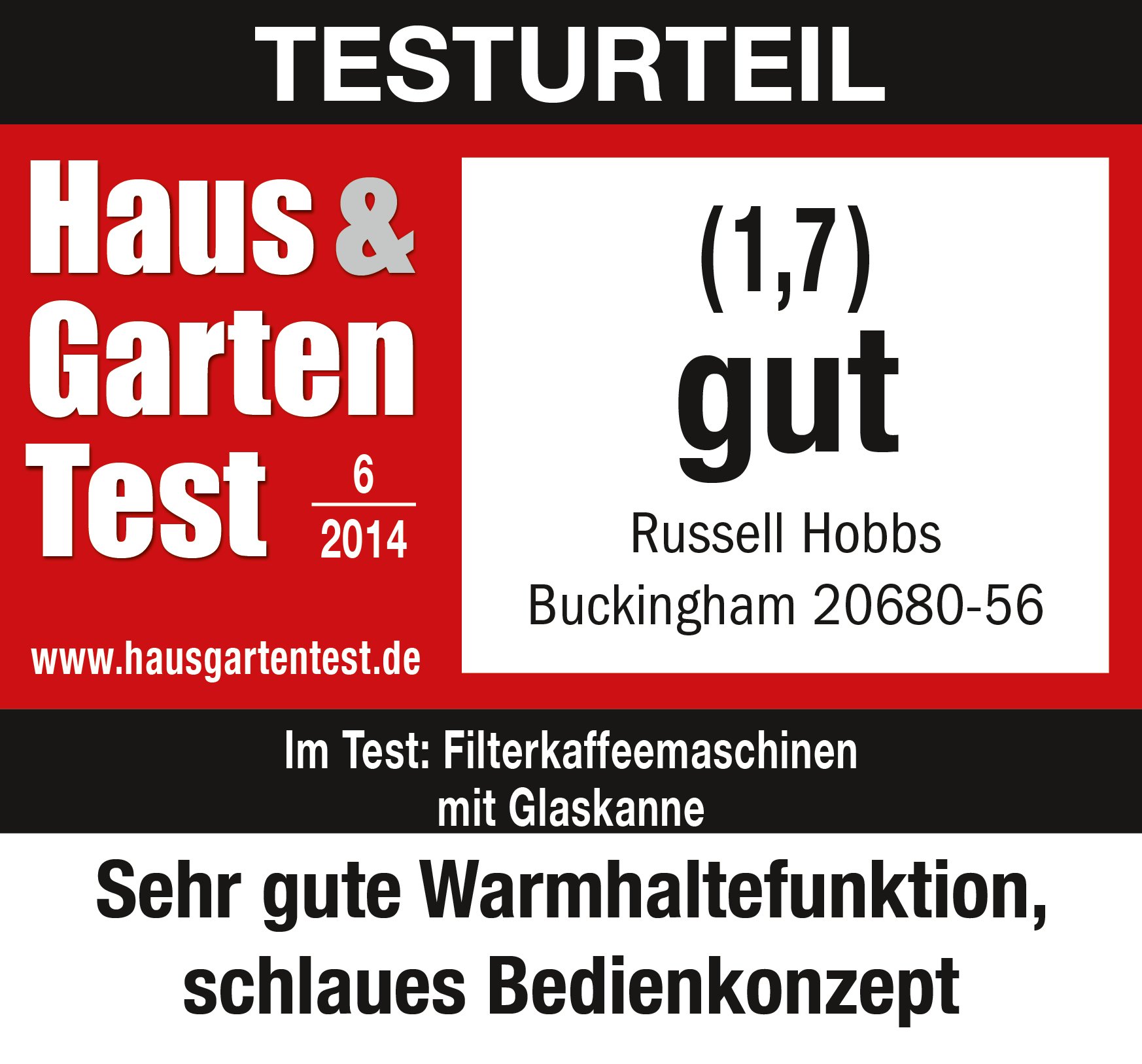 russell-hobbs-buckingham-filterkaffeemaschine-1-25-l-10-tassen image 7