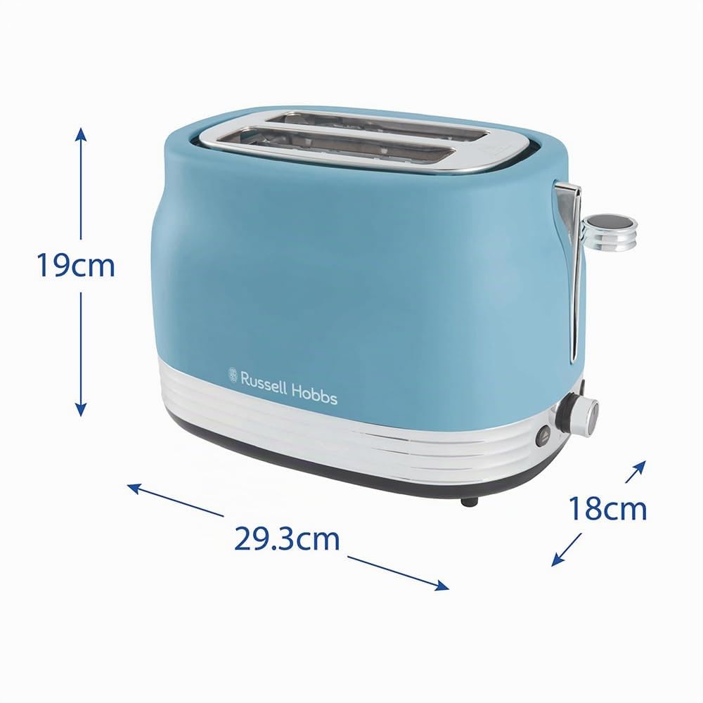 russell-hobbs-hanley-toaster-blau-2-scheiben-edelstahl-retro image 8