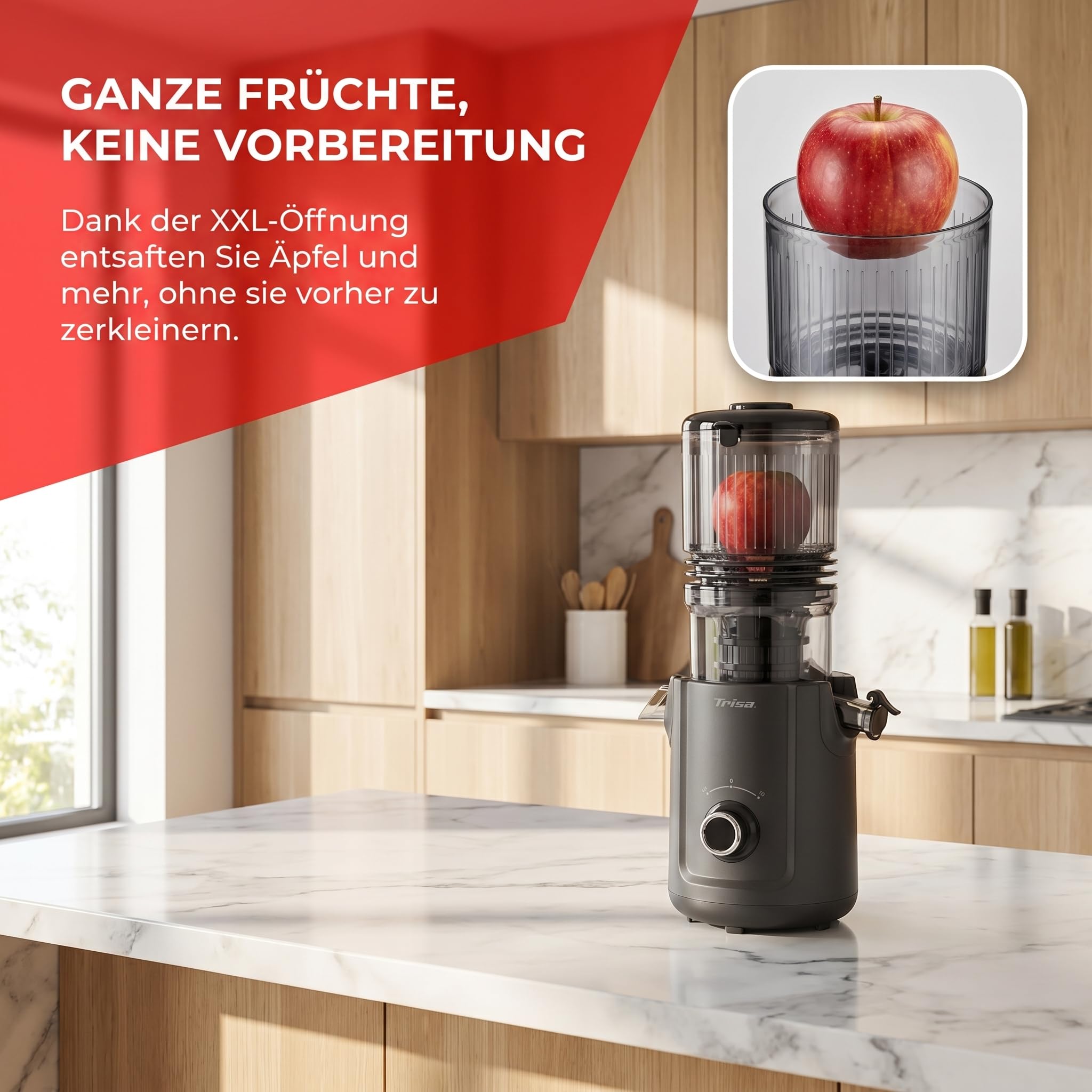 trisa-pizza-mio-slow-flow-juice-entsafter-300w-bpa-frei image 2