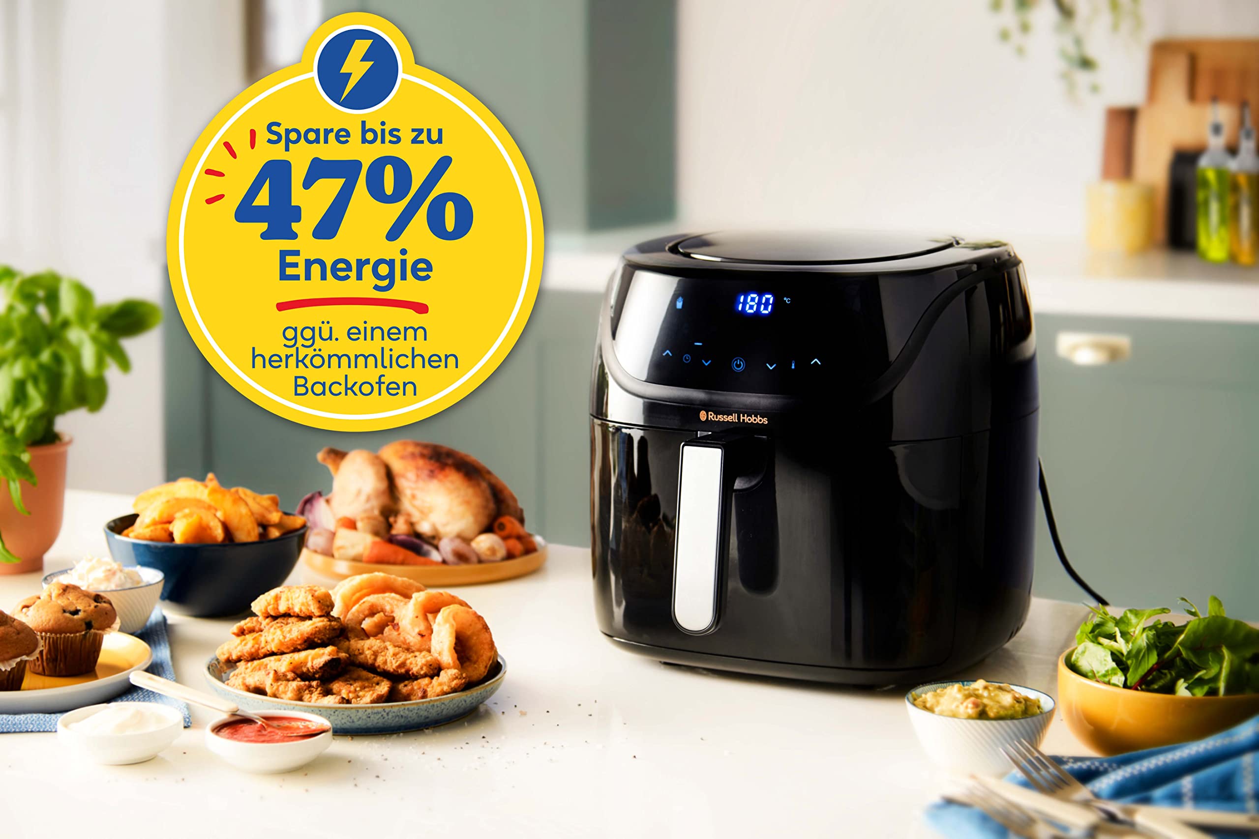 russell-hobbs-satisfry-27170-56-hei-luftfritteuse-xxl-8l-ohne-l image 2