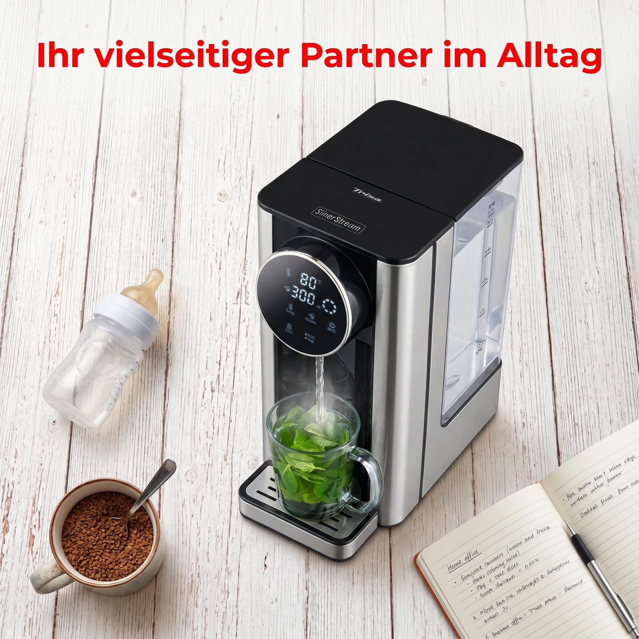 trisa-perfect-cup-silver-stream-heisswasserspender-2-5l image 5