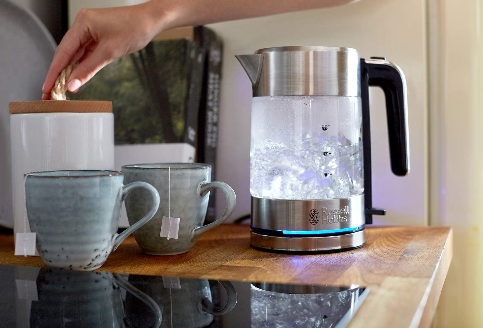 russell-hobbs-compact-home-wasserkocher-0-8-l-glas-edelstahl image 6