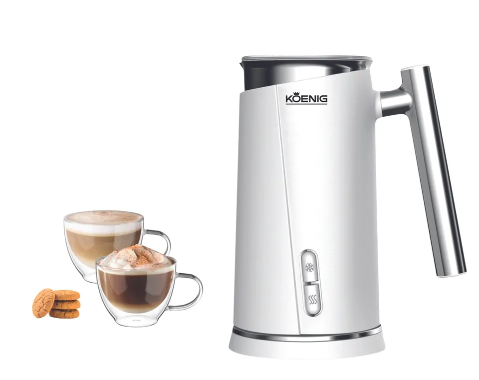 koenig-finessa-milchsch-umer-weiss-edelstahl-300-ml-f-r-cappuccino image 1