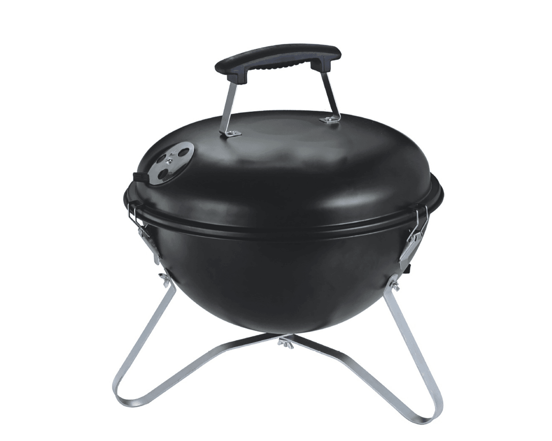 koenig-monty-holzkohlegrill-35-cm-mit-deckel-schwarz image 1