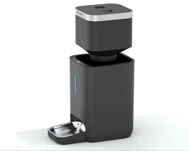 stylies-cibus-futterautomat-mit-app-4-5-liter-edelstahlnapf image 1